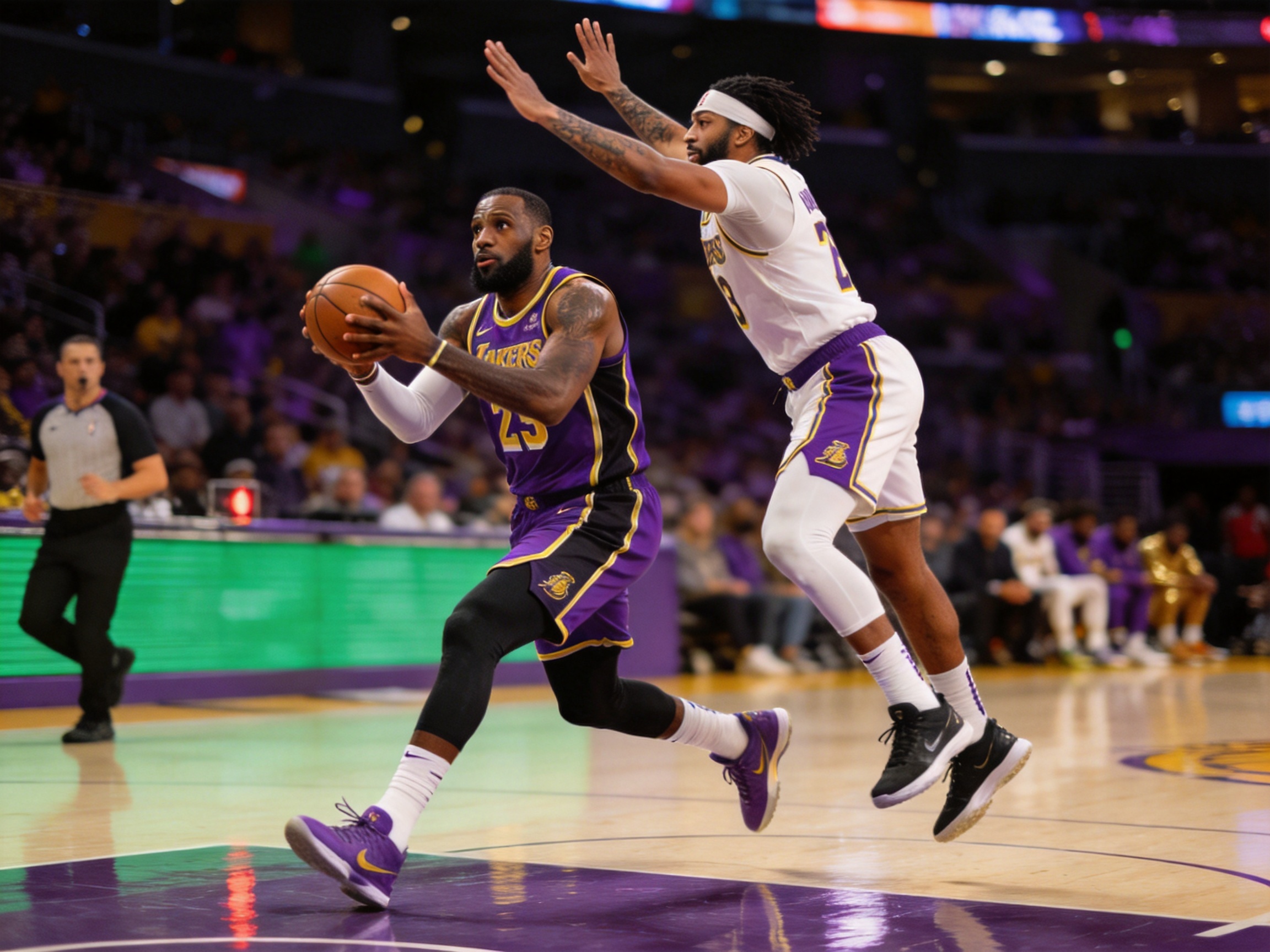 NBA 湖人胜凯尔特人